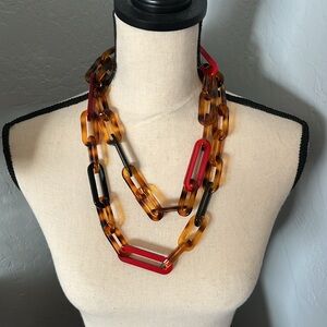 Chunky chain link necklace